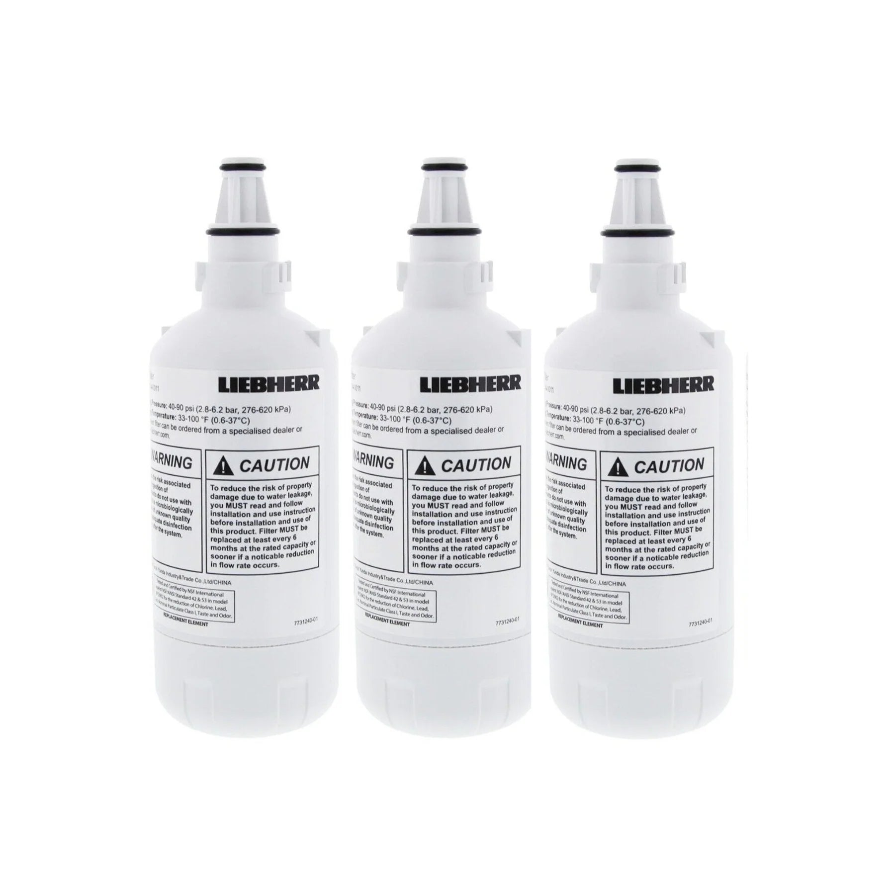 Liebherr 7440000 Refrigerator Water Filter Replacement, White, 744000200